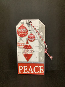 Peace wall hanging