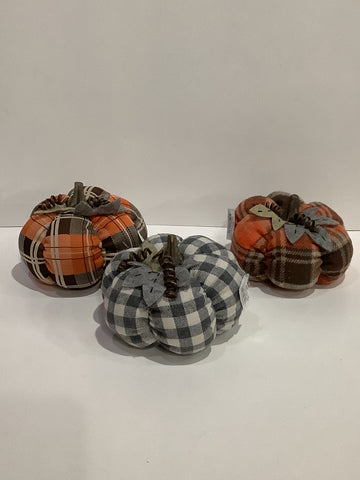 Fabric Pumpkin (3 colors)
