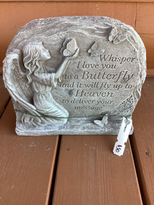 Concrete memorial-Butterfly