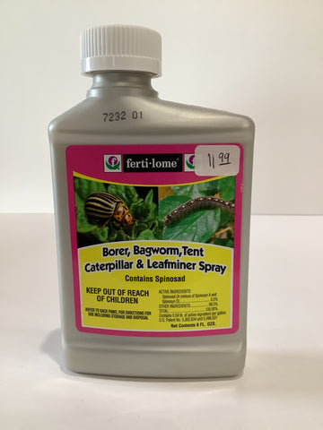 Borer, bagworm, tent caterpillar & leafminer spray