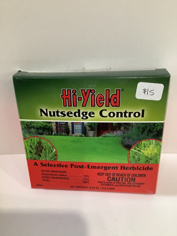 Nutsedge Control