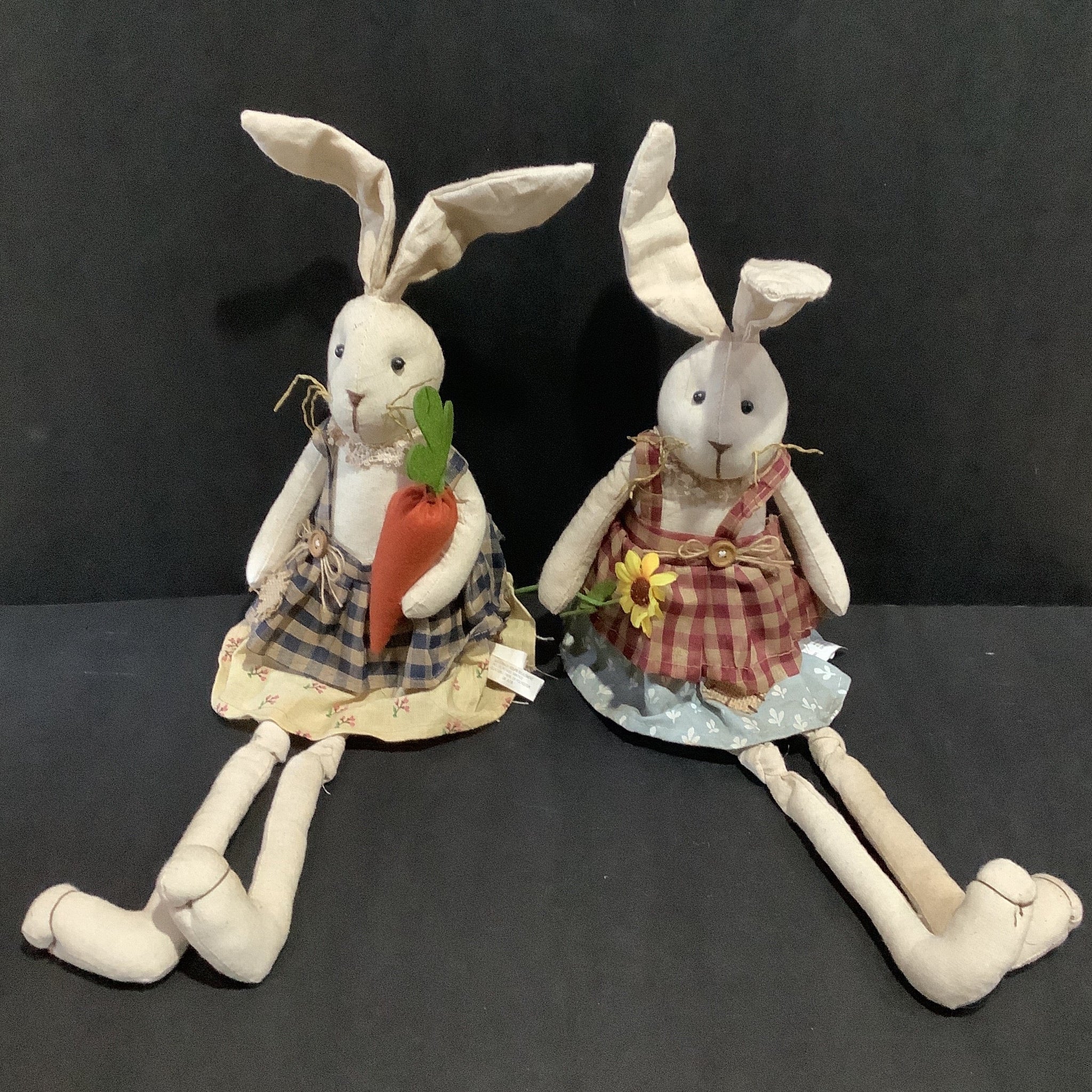 Linen bunnies (2 styles)