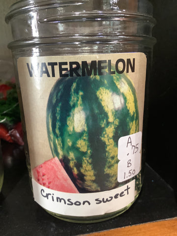Watermelon-Crimson sweet