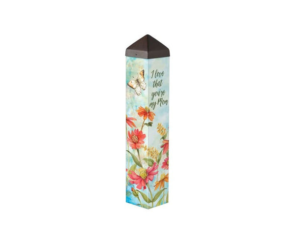 Flowers for Mom Art Pole